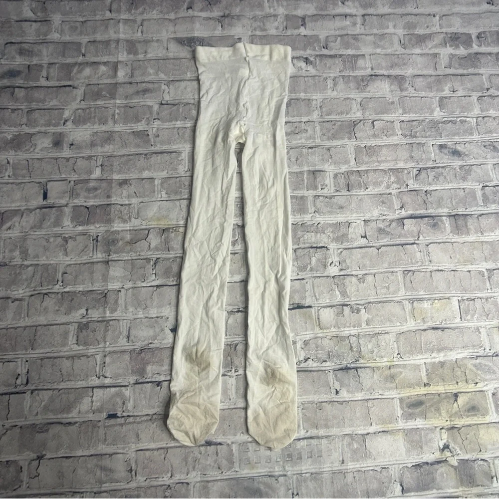 EUC Target Kids White Tights Size 12-14